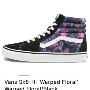 Vans Sk8 Hi – Warped Floral